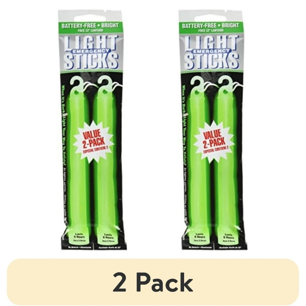 Green Glow Party Lights 2-Pack